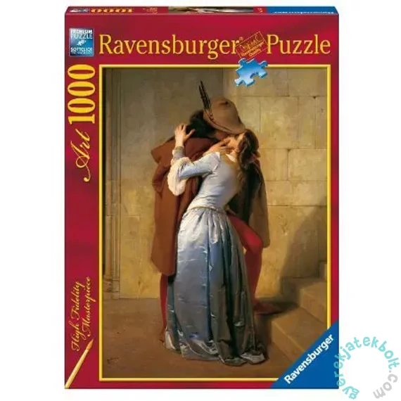 Ravensburger 1000 db-os puzzle - Art Collection - Hayez, a csók (12000061)