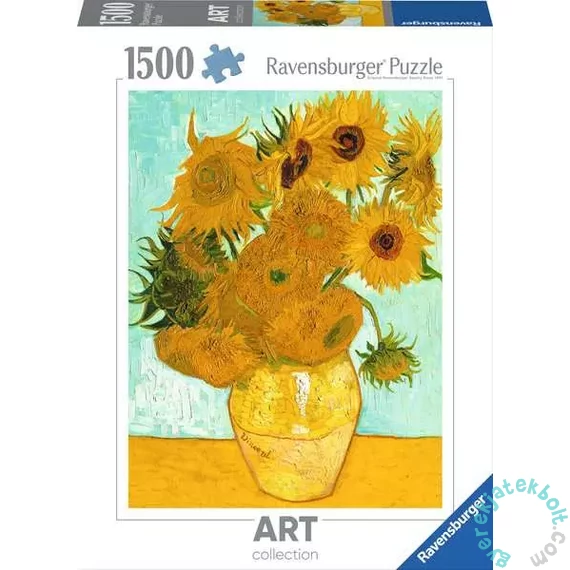 Ravensburger 1500 db-os puzzle - Art Collection - Vincent Van Gogh Napraforgók (12000078)