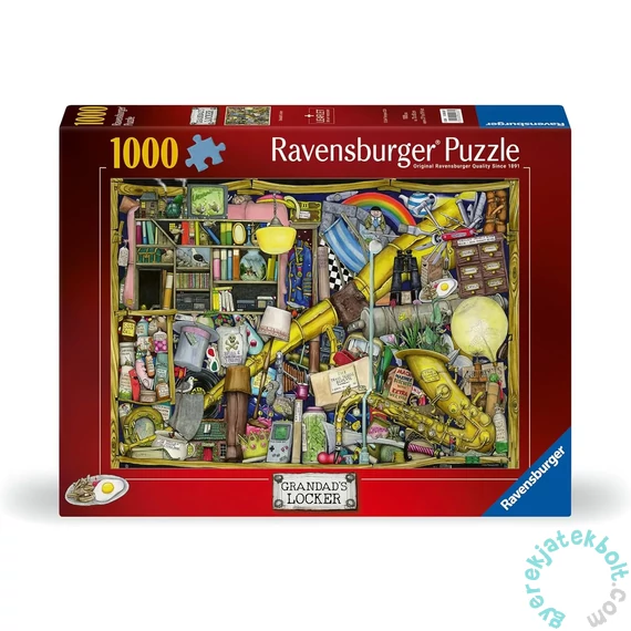Ravensburger 1000 db-os puzzle - Nagypapa szekrénye (12000287)