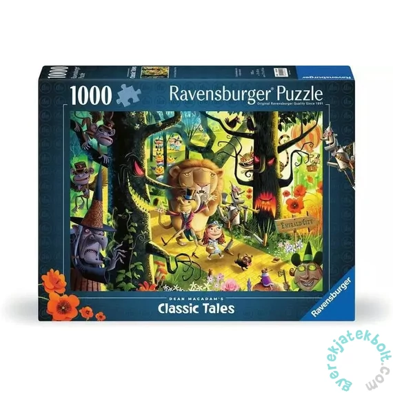 Ravensburger 1000 db-os puzzle - Óz, a nagy varázsló (12000513)
