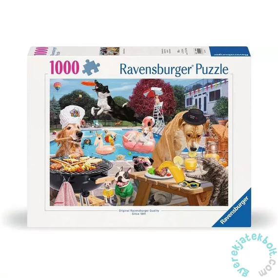 Ravensburger 1000 db-os puzzle - Kutyameleg (12000546)