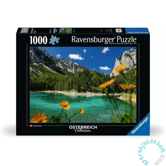 Ravensburger 1000 db-os puzzle - Zöld-tó Tragöss közelében (12000563)