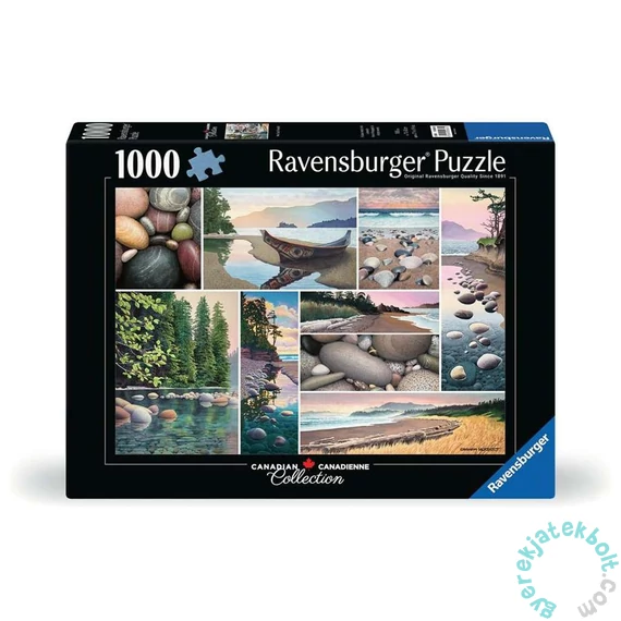 Ravensburger 1000 db-os puzzle - Canadian Collection - Nyugati parti nyugalom (12000631)