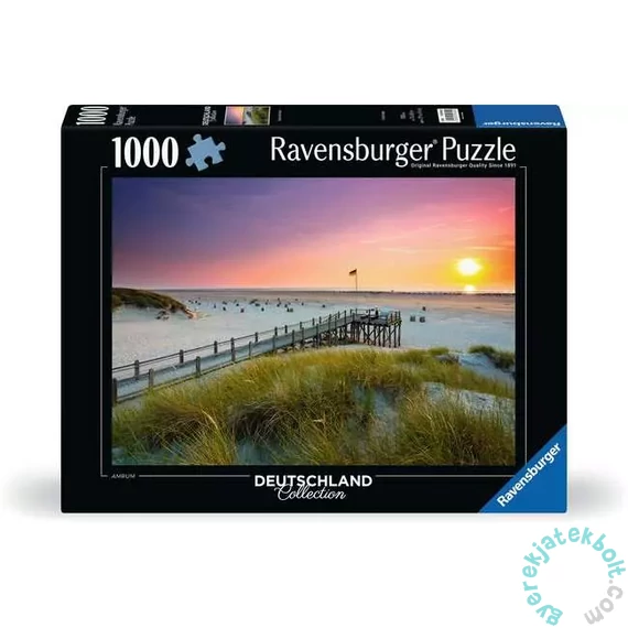 Ravensburger 1000 db-os puzzle - Naplemente Amrum felett (12000690)