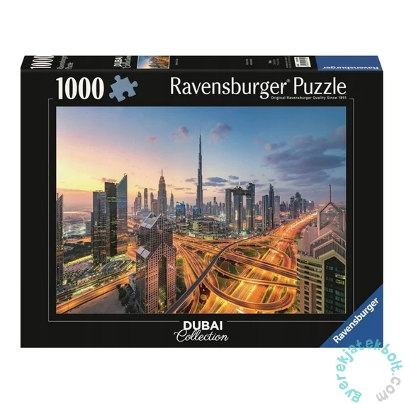 Ravensburger 1000 db-os puzzle - Dubai látkép (12001745)