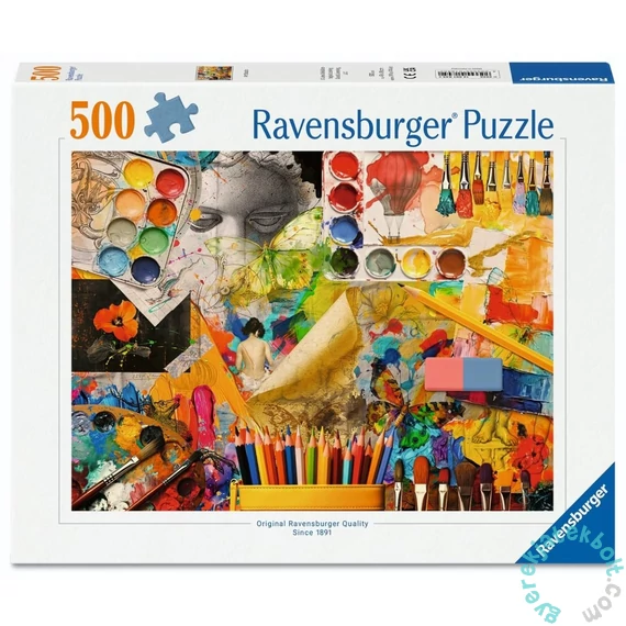 Ravensburger 500 db-os puzzle - Art studio (12001845)