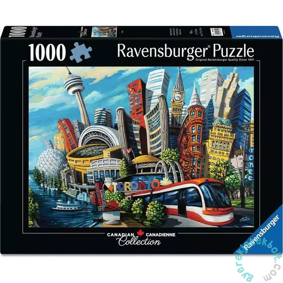 Ravensburger 1000 db-os puzzle - Toronto (12001852)