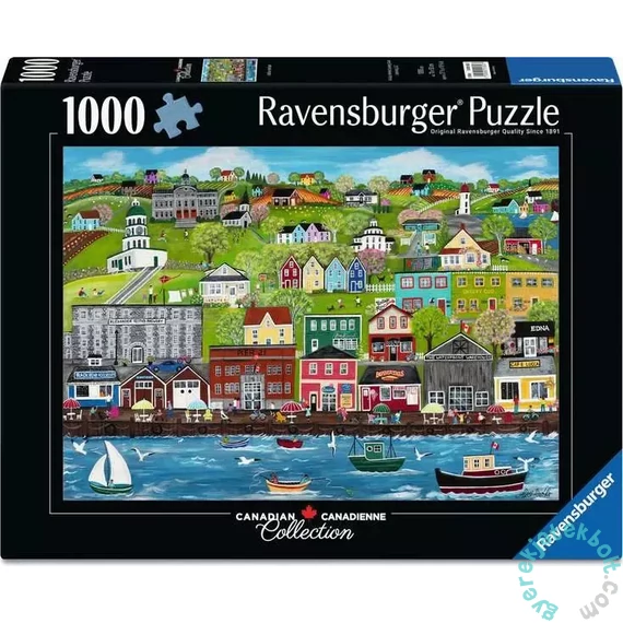 Ravensburger 1000 db-os puzzle - Kikötő Halifax (12001853)