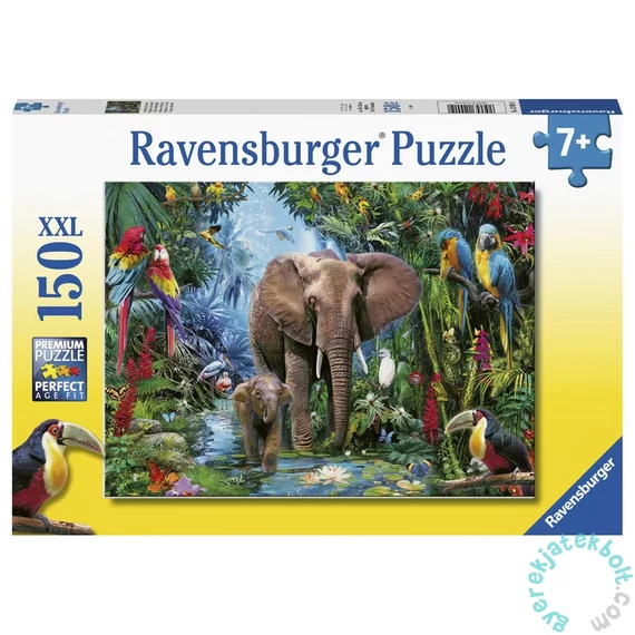 Ravensburger 150 db-os XXL puzzle - Elefántok (12901)