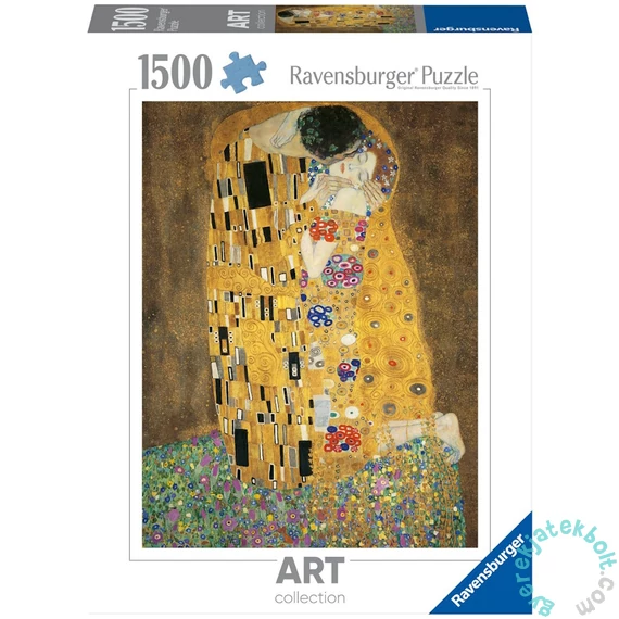 Ravensburger 1500 db-os Art puzzle - A csók, Klimt (12000080)