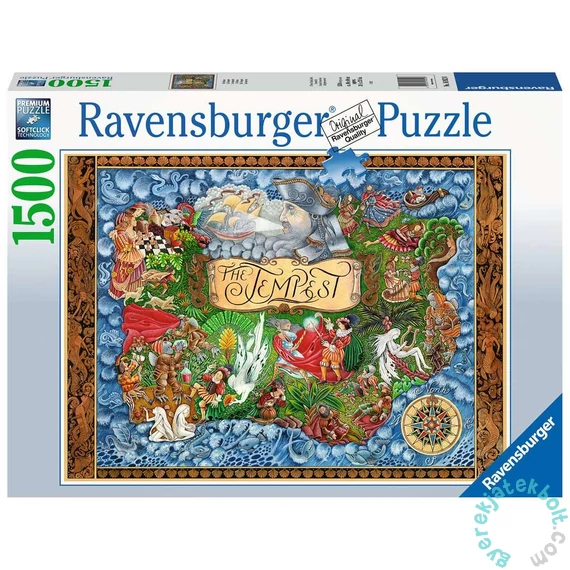 Ravensburger 1500 db-os puzzle - A vihar (16952)