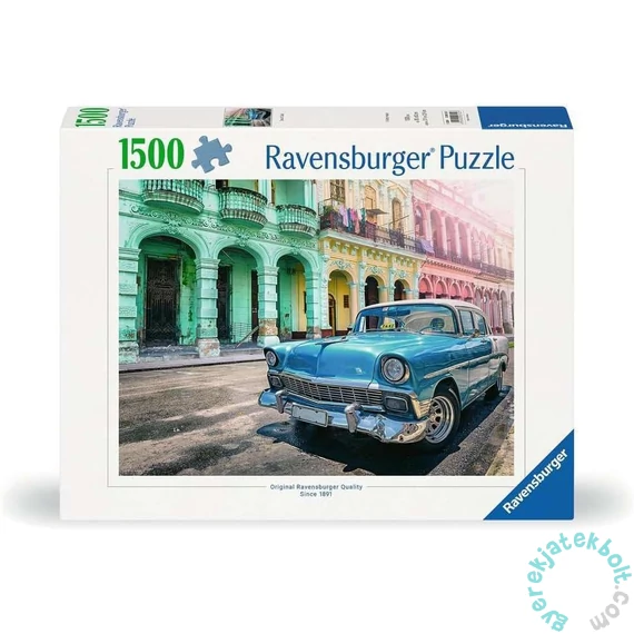 Ravensburger 1500 db-os puzzle - Autó Kubában (12000722)