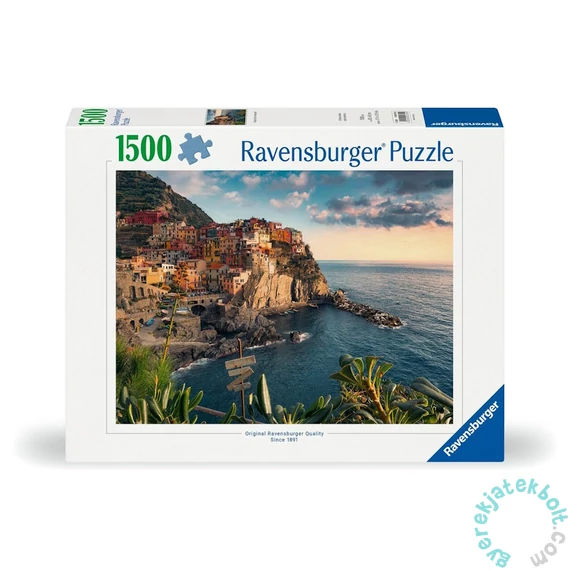 Ravensburger 1500 db-os puzzle - Cinque Terre, Olaszország (12000705)