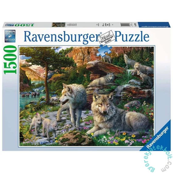 Ravensburger 1500 db-os puzzle - Farkasfalka (16598)
