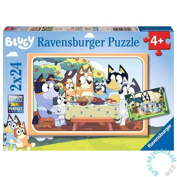Ravensburger 2 x 24 db-os puzzle - Bluey (05711)