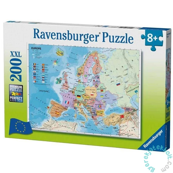 Ravensburger 200 db-os XXL puzzle - Európa (12841)