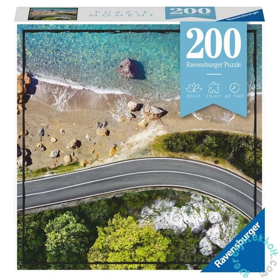 Ravensburger 200 db-os puzzle - Tengerparti út (13306)
