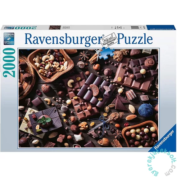 Ravensburger 2000 db-os puzzle - Csokoládémenyország (16715)