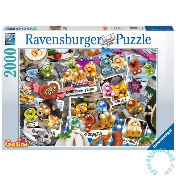 Ravensburger 2000 db-os puzzle - Gelini: Gumimacik az Oktoberfest-en (16014)