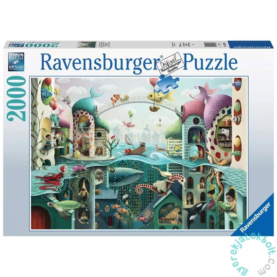 Ravensburger 2000 db-os puzzle - Ha a halak tudnának járni (16823)