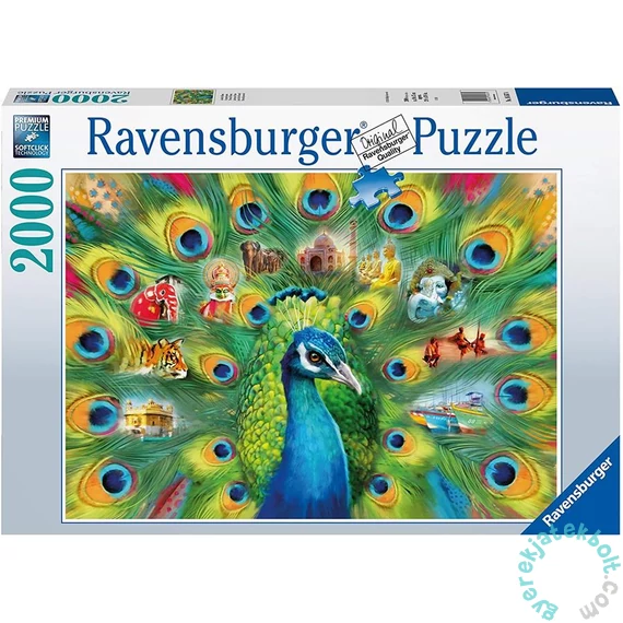 Ravensburger 2000 db-os puzzle - Páva (16567)