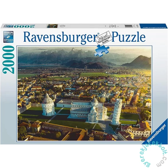 Ravensburger 2000 db-os puzzle - Pisa, Olaszország (17113)