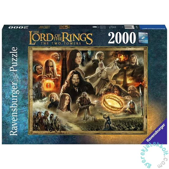 Ravensburger 2000 db-os puzzle - The Lord of the Rings - The Two Towers (17294)