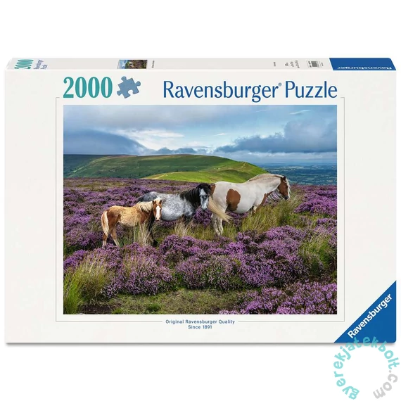 Ravensburger 2000 db-os puzzle  - Vadlovak a mezőn (12001751)