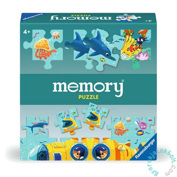 Ravensburger - Víz alatt memória puzzle (22461)