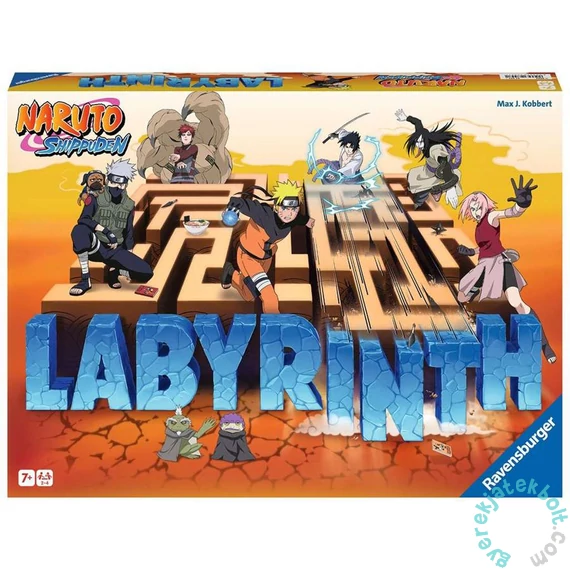 Ravensburger Labirintus Naruto társasjáték - Angol nyelvű (27557)