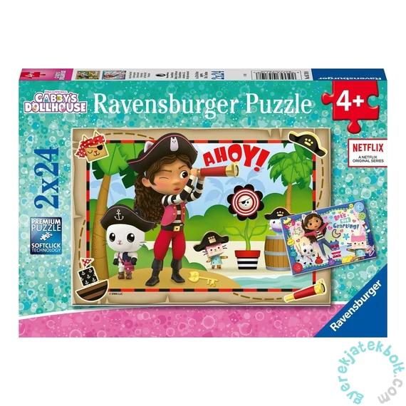 Ravensburger - 2 x 24 db-os puzzle - Gabi Babaháza (05710)
