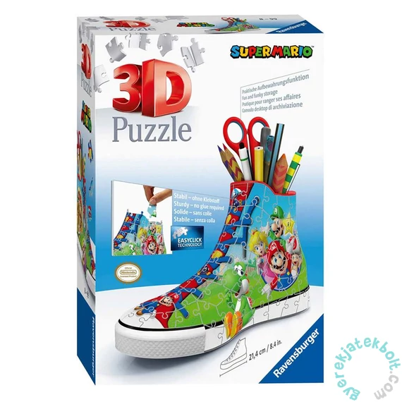 Ravensburger 108 db-os 3D  puzzle - Tornacipő Super Mario (11267)