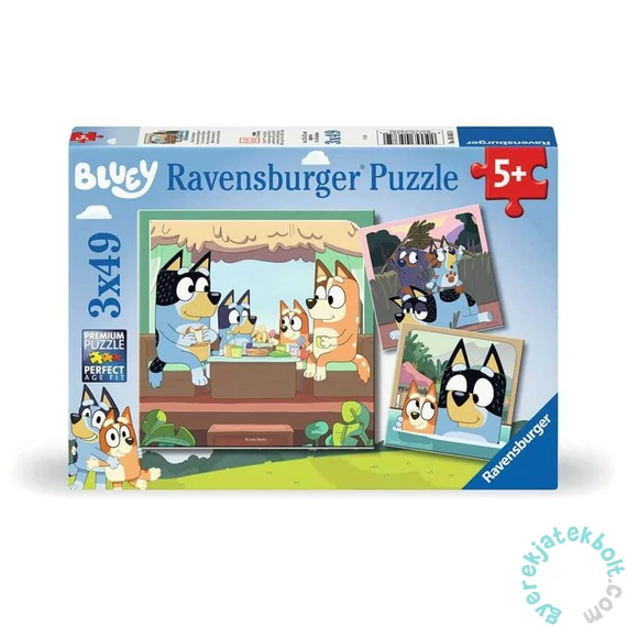Ravensburger 3 x 49 db-os puzzle - Bluey (05685)