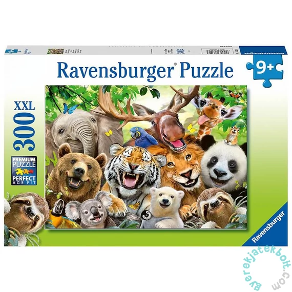 Ravensburger 300 db-os XXL puzzle - Vadvilág, mosolyogj! (13354)