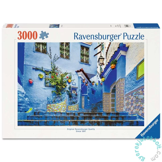 Ravensburger 3000 db-os puzzle - Színpompás Marokkó (12001893)