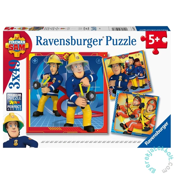 Ravensburger 3 x 49 db-os puzzle - Sam a mi hősünk (05077)