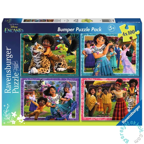 Ravensburger 4 x 100 db-os puzzle - Encanto (05660)