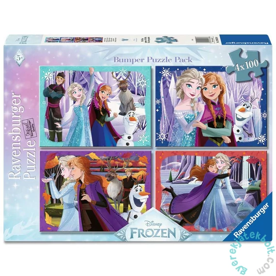 Ravensburger 4x100 db-os puzzle - Frozen (12004318)