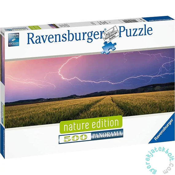 Ravensburger 500 db-os Panoráma puzzle - Nature Edition, Thunderstorm (17491)