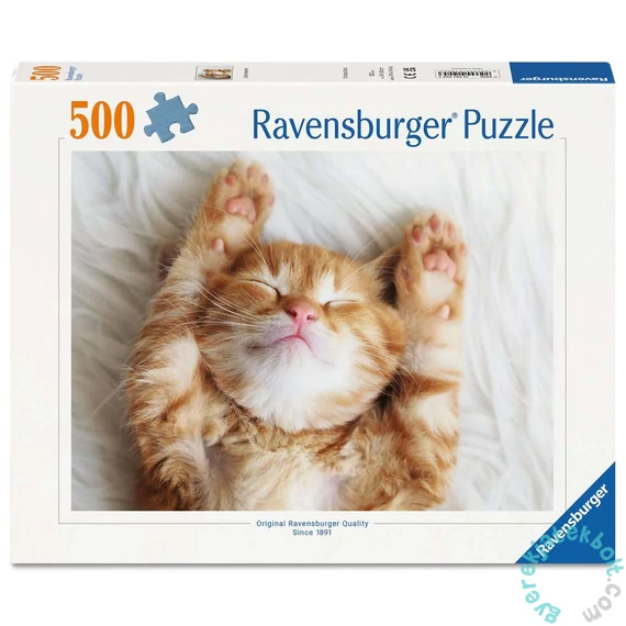Ravensburger 500 db-os puzzle  - Cica pihi (12001905)