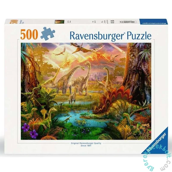 Ravensburger 500 db-os puzzle - Dínók földjén (12000238)