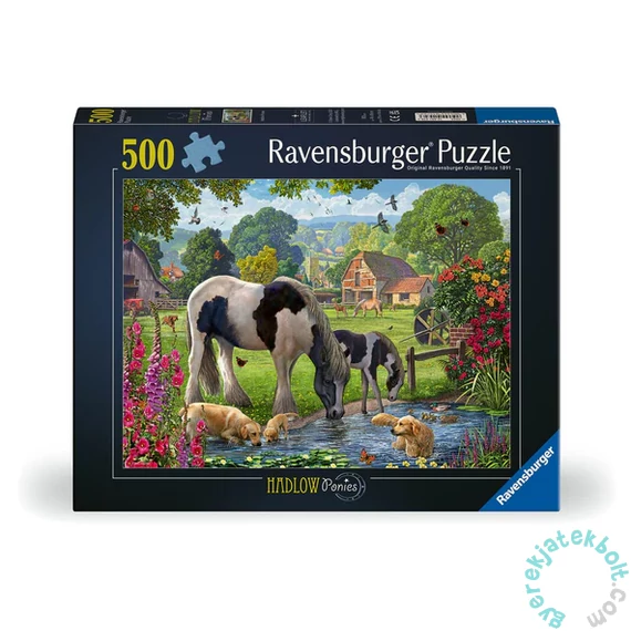 Ravensburger 500 db-os puzzle - Hadlow Ponies (12001570)