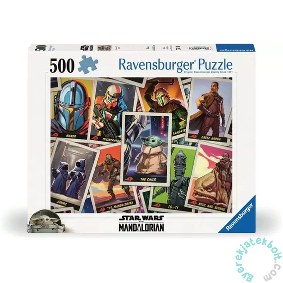Ravensburger 500 db-os puzzle - Star Wars - The Mandalorian - Baby Yoda (12000216)