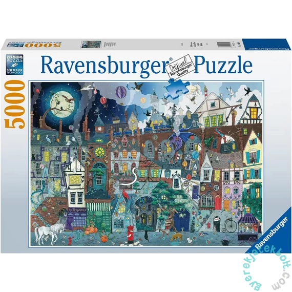 Ravensburger 5000 db-os puzzle - Fantasztikus utca (17399)