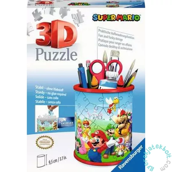 Ravensburger 54 db-os 3D puzzle - Ceruzatartó Super Mario (11255)