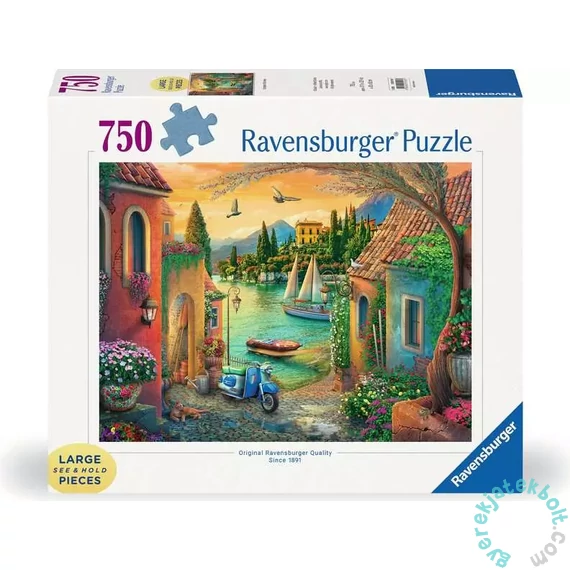 Ravensburger 750 db puzzle - Európai villa kilátásai (12001516)