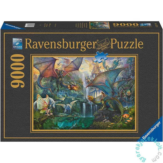 Ravensburger 9000 db-os puzzle - Varázslatos sárkányerdő (16721)