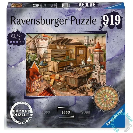 Ravensburger 919 db-os Exit puzzle: Circle - Anno 1883 (12001182)