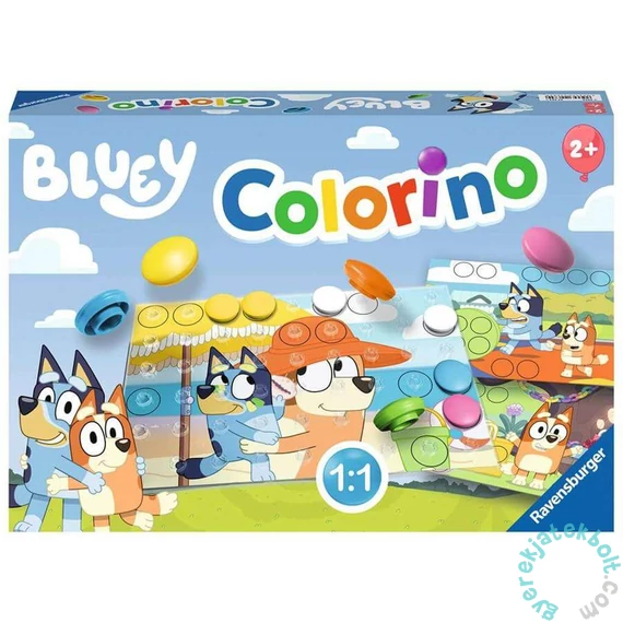 Ravensburger - Bluey Colorino társasjáték (22684)