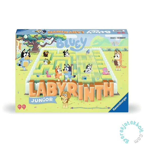Ravensburger Labirintus Bluey Junior társasjáték - Angol nyelvű (24711)